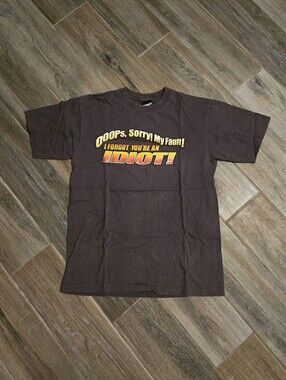 Vintage Y2K Funny Joke Cartoon T Shirt Top Heavy